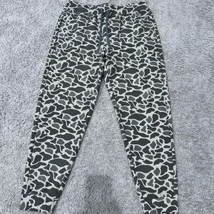 BURLEBO Camouflage Relaxed Joggers NEVER WORN